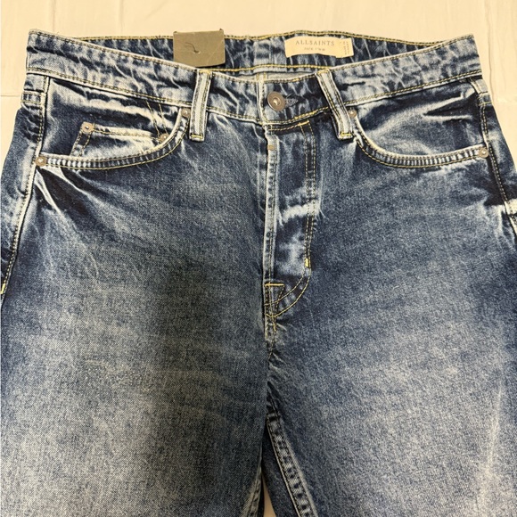 All Saints Jack Relaxed Tapered W30 Jeans - Picture 2 of 5